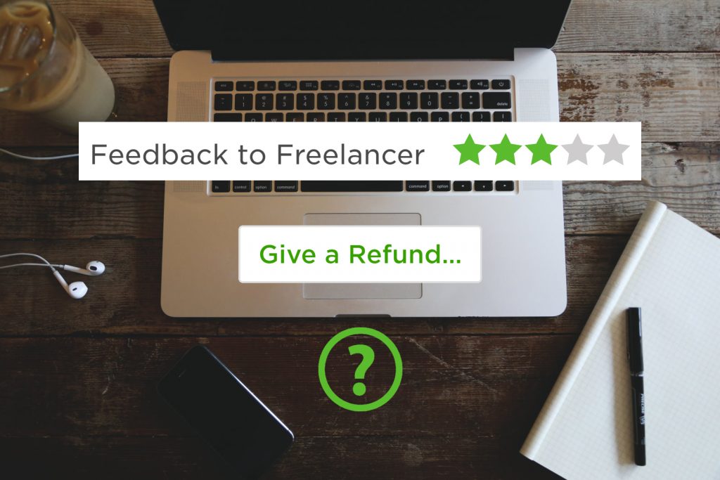 upwork give a refund