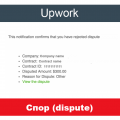 Спор (dispute) с клиентом на Upwork